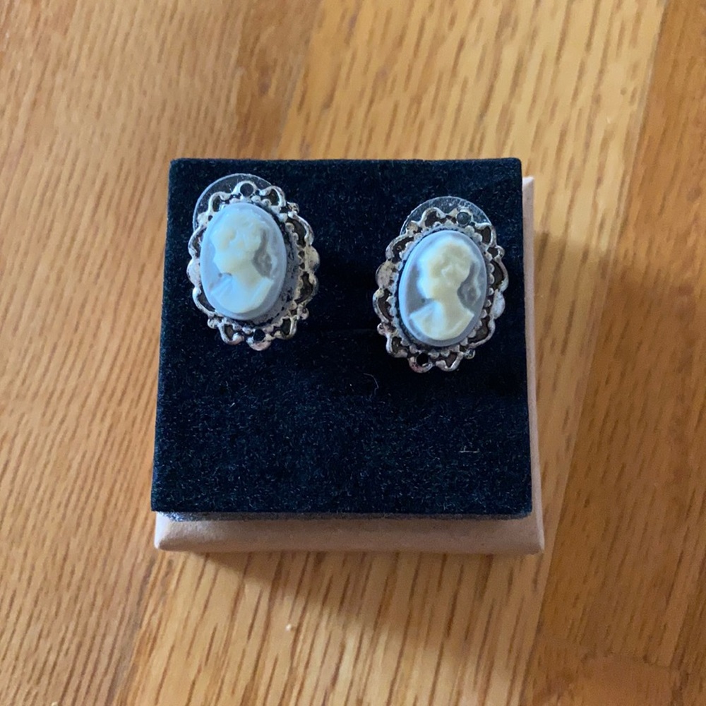 Cameo Earrings